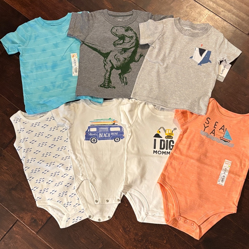 Assorted Baby Onesies Set